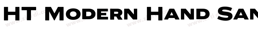 HT Modern Hand Sans字体转换